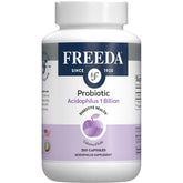Freeda Acidophilus Probiotic - Bouteille de capsules, soutien digestion douce et régulière