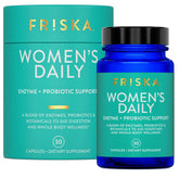 FR!SKA Digestif Quotidien Femmes – bouteille montrant les enzymes digestives utiles après repas