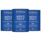 FR!SKA Hommes – bouteille d’enzymes digestives pour soutenir la digestion quotidienne.