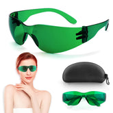 Lunettes FUIART protègent les yeux des rayons 600-900 nm pour un confort visuel.