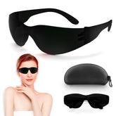 Lunettes FUIART de thérapie rouge, protection oculaire et confort.