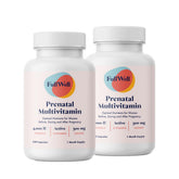 FullWell Prenatal Multivitamins, bouteille: soutien quotidien potentiel pendant la grossesse.