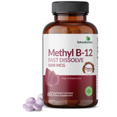 Futurebiotics Methyl B12 goût cerise, dissolution rapide en bouche.