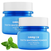Gaayou Poudre dent blanchiment menthe, nettoyage naturel des taches quotidiennes.