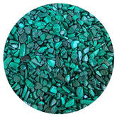 GAF TREASURES copeaux de malachite – pièces naturelles idéales pour décor et artisanat.
