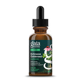 Gaia Herbs front label showing product name and benefit for immune support