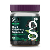 Gaia Herbs Gommes Sureau Noir Bio: douceur fruitée pour le quotidien et potentiel soutien immunitaire.