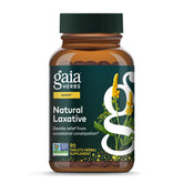 Gaia Herbs Laxatif Naturel: bouteille de comprimés pour un soutien doux occasionnel.