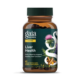 Gaia Herbs Liver Health: bouteille-pour, soutien quotidien du foie et bien-être.