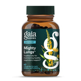 Gaia Herbs Mighty Lungs - Bouteille prête pour un rituel quotidien de soutien potentiel des voies respiratoires.