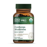Cordyceps Gaia Herbs Pro, flacon de 60 gélules ; soutien potentiel énergie.