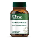 GAIA HERBS PRO Focus — Bouteille avec capsules phyto-liquides et concentration potentielle