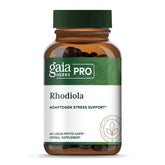 Gaia Herbs PRO Rhodiola – bouteille d'énergie naturelle pour la journée.