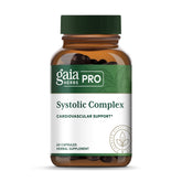 Gaia Herbs PRO Systolic Complex bouteille: soutien quotidien au système cardiovasculaire et à la vitalité.
