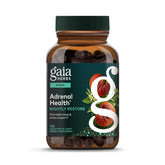 Gaia Herbs Adrenal Health Nightly Restore : bouteille prête pour un sommeil plus serein.