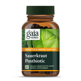 Gaia Herbs Sauerkraut Postbiotic – bouteille-pour : soutien digestif pratique au quotidien.