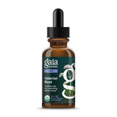 Gaia Herbs Valériane: extrait liquide en bouteille pour relaxation naturelle.