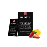 Gainful pré-entraînement : caféine naturelle pour énergie soutenue et concentration.