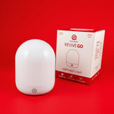 Gamma Revive, lumière 670 nm portable pour une routine du soir naturelle.