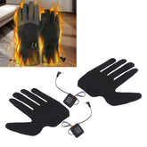 Gants chauffants électriques – ensemble de 2 pièces pour chaleur ciblée.