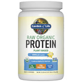 Garden of Life Poudre Protéine Végétale Vanille, mélange facile pour smoothies protéinés