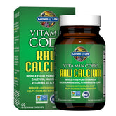 Garden of Life Raw Calcium - bouteille de capsules, soutien naturel des os