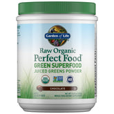 Garden of Life Raw Organic Perfect Food Chocolat – poudre: énergie naturelle grâce à des légumes.