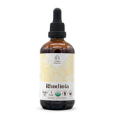 Garden Organics Rhodiola: flacon d'extrait sans alcool prêt à l'emploi