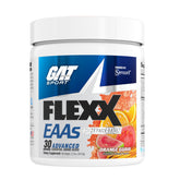GAT SPORT Flexx EAAs Hydration, bouteille orange goyave idéale après entraînement