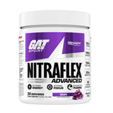 GAT SPORT Nitraflex bouteille raisin, énergie soutenue pendant l'entraînement.
