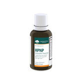 Bouteille Genestra HPnp, étiquette et flacon pour un soutien digestif potentiel.