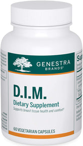 Genestra Brands D.I.M. capsule végétale ouverte, facile à utiliser au quotidien.