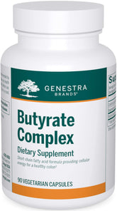 Genestra Complexe Butyrate – Bouteille, présentation pratique pour usage quotidien.