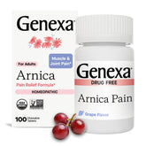 Genexa Arnica – boîte de soulagement des douleurs musculaires pour la maison.