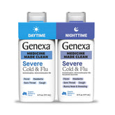 Genexa Jour suspension rhume - bouteille prête à soulager temporairement les symptômes.