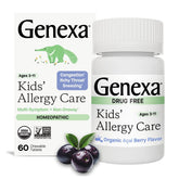 Genexa Kids Allergy Care: bouteille pratique pour soulager les allergies chez les enfants.