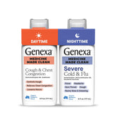 Genexa Pack Jour et Nuit – sirops sans additifs au goût myrtille bio