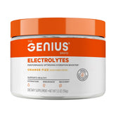 Genius Electrolytes Poudre Orange: effervescence et hydratation rapides.