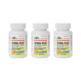GeriCare Senna Plus pack triple tablettes – soulagement constipation possible.