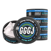 GGGJ sachets énergie menthe Ultra pour concentration durable.
