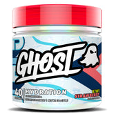 GHOST Hydration Kiwi Fraise — emballage clair et pratique pour votre hydratation.