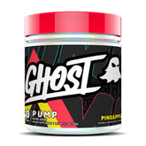 GHOST Pump poudre oxyde nitrique Ananas, 40 portions, idéal pour pré-entraînement sans stimulants.