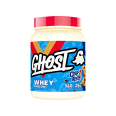 GHOST Whey Chips Ahoy emballage clair affichant les protéines