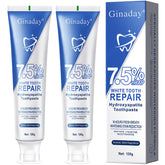 Ginaday dentifrice hydroxyapatite, emballage double, pratique pour la famille