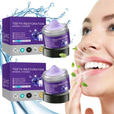 Ginolmis Poudre de restauration dentaire sur la brosse pour dents renforcées et gencives protégées.