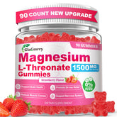 GlaGmrry gommes magnésium 1500mg – flacon pratique pour routine quotidienne.