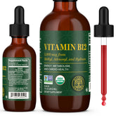 Global Healing Center B12 Sublingual, bouteille 5000 mcg pour énergie potentielle.