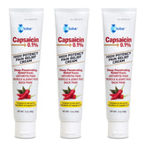 GLOBE Capsaicin crème 2oz: soulage les douleurs musculaires et articulaires.
