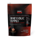 Emballage clair de GNC AMP Wheybolic Ripped facilitant l’achat et la comparaison des composants.