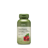GNC Extrait d’aubépine, bouteille, soutien potentiel au bien-être général
